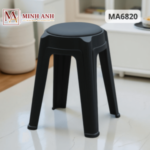 GHẾ ĐÔN BỌC ĐỆM DÁNG TRÒN MA6820