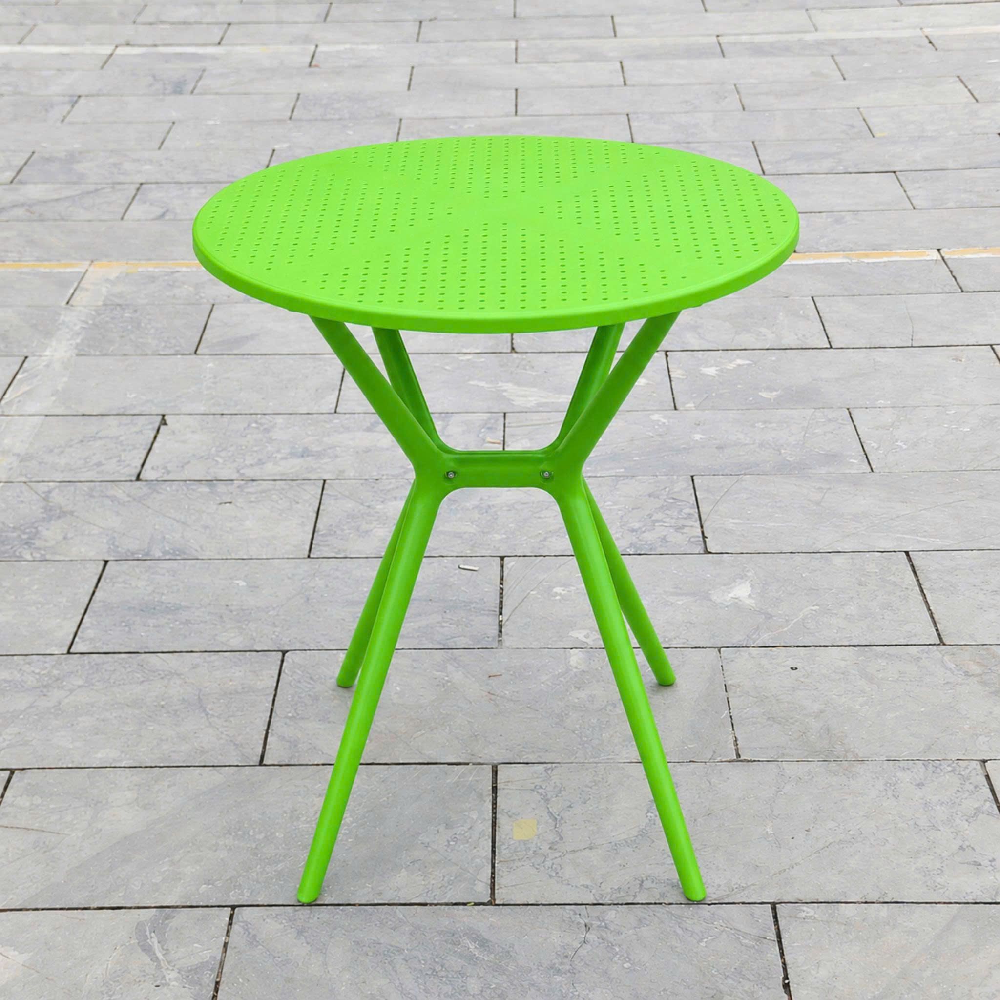 BÀN NHỰA TRÒN MẶT LỖ CHÂN X MAN06 - Ảnh 4